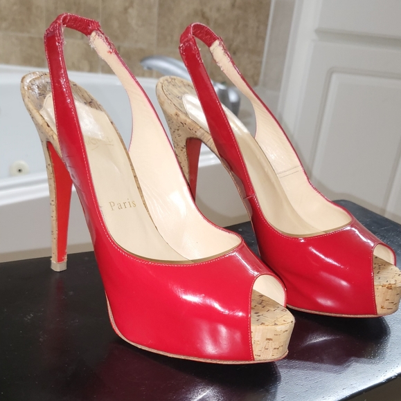Christian Louboutin Red Heels - Picture 4 of 14